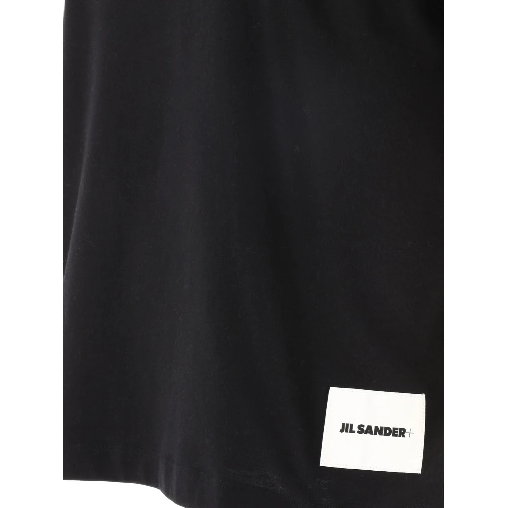 Jil Sander Set van drie biologisch katoenen T-shirts Black Heren