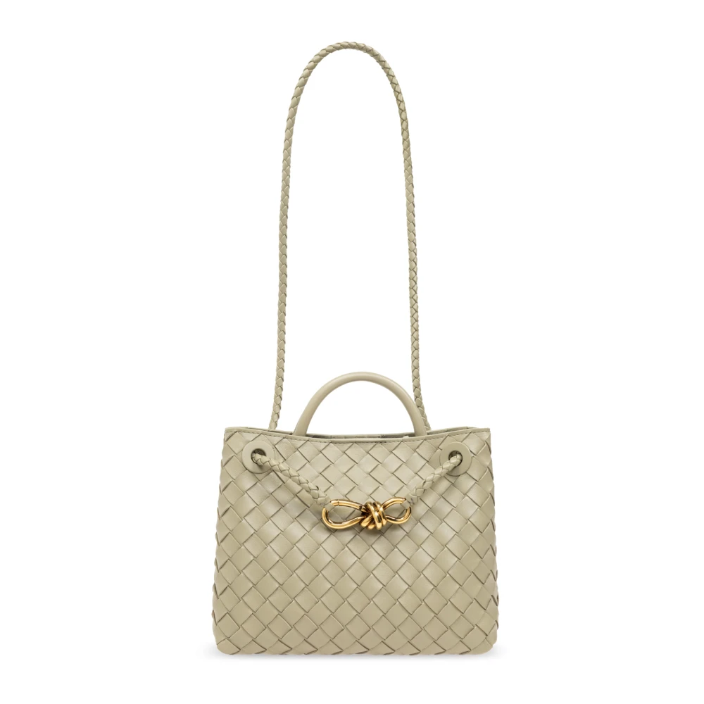 Bottega Veneta Kleine Andiamo Schoudertas Green Dames