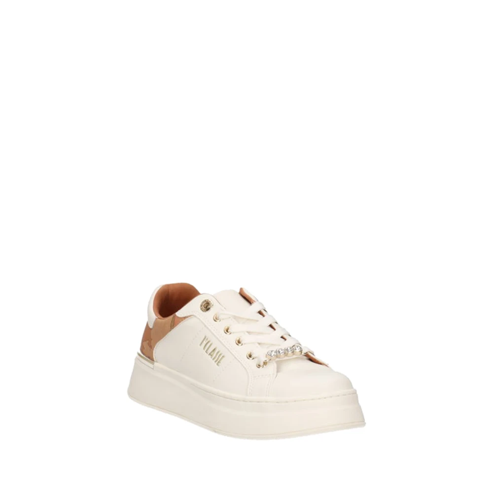 Alviero Martini 1a Classe Vita Sneakers Stiliga och Bekväma White, Dam