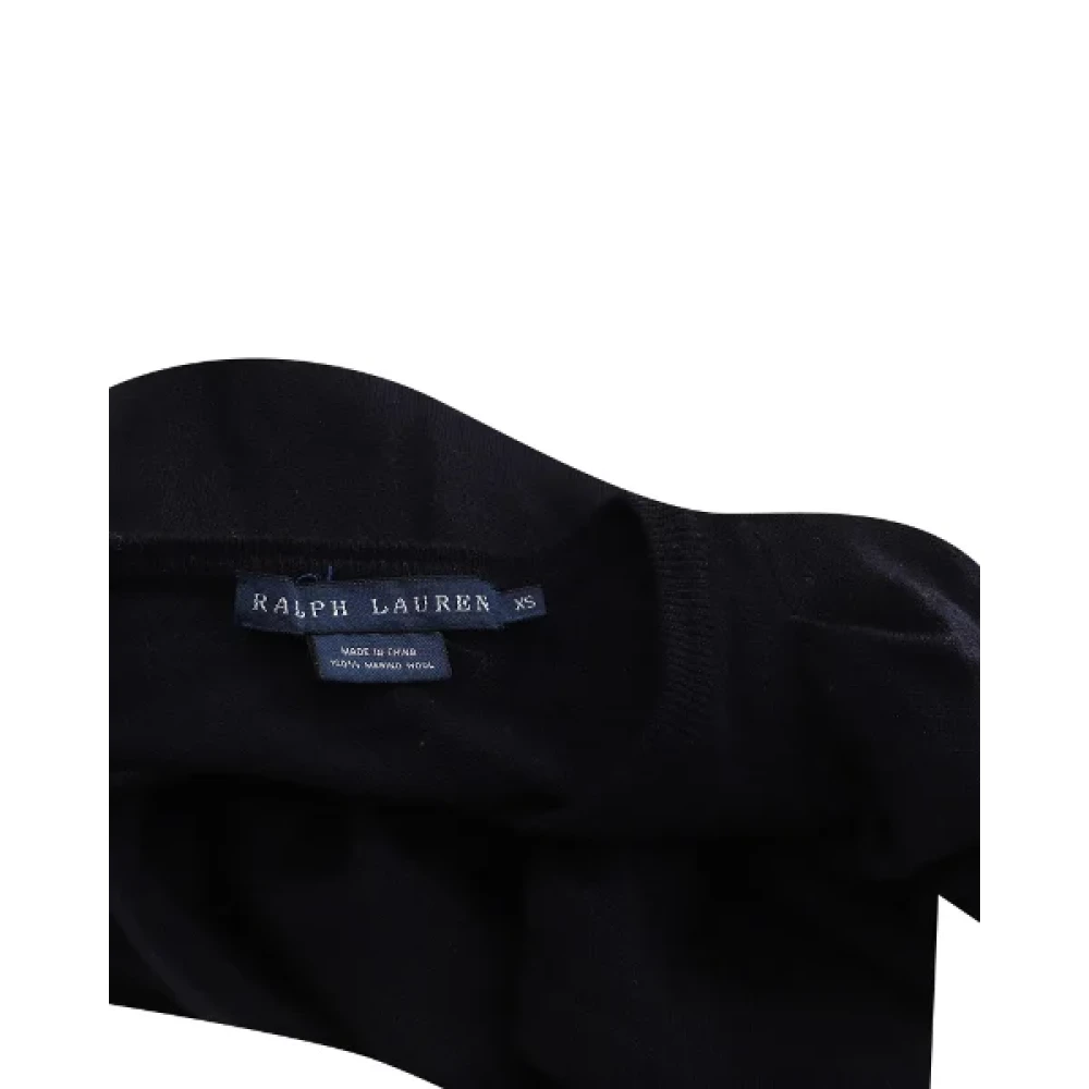 Ralph Lauren Pre-owned Wool tops Black Dames