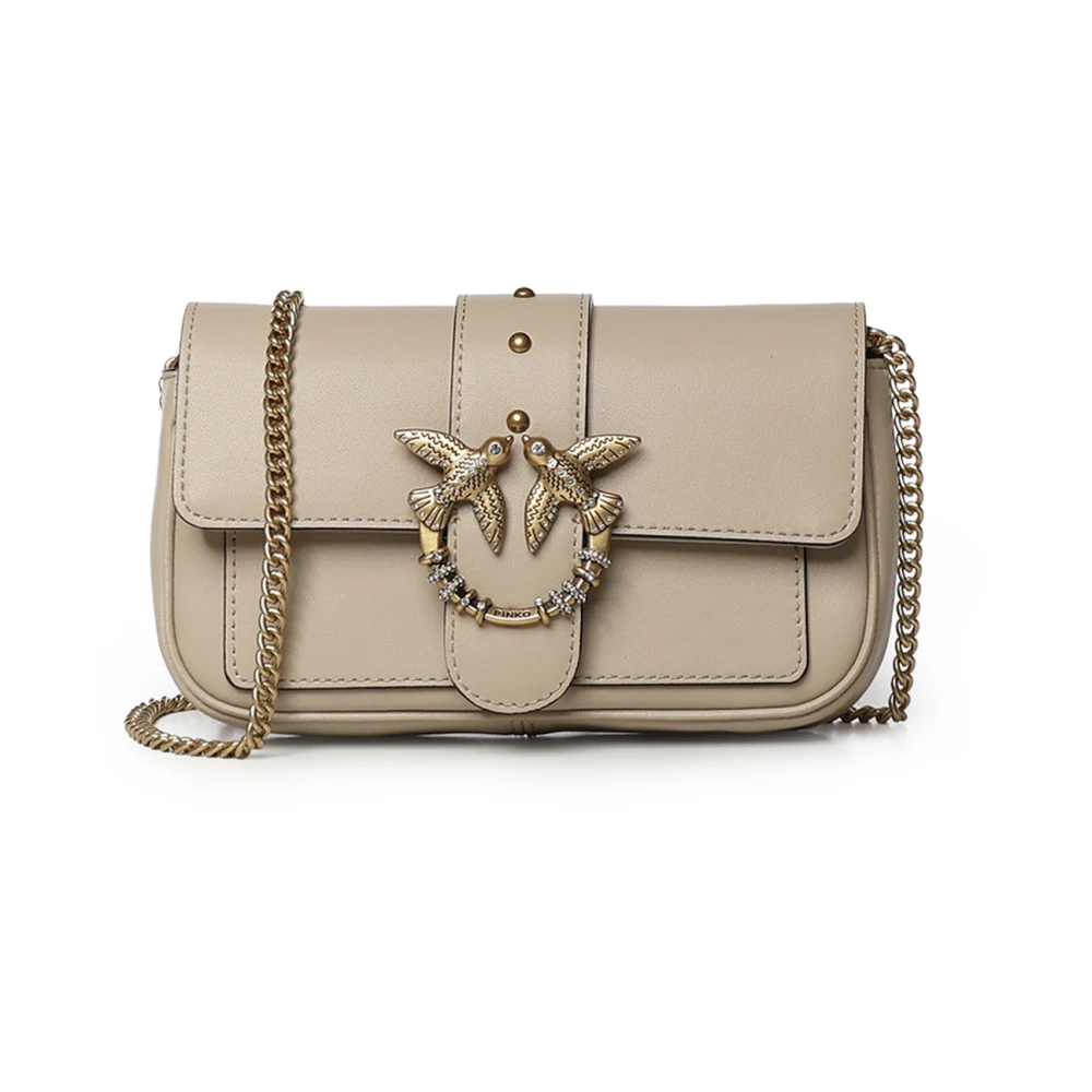 Pinko Mujer Beige Bolsos, Talla: One Size