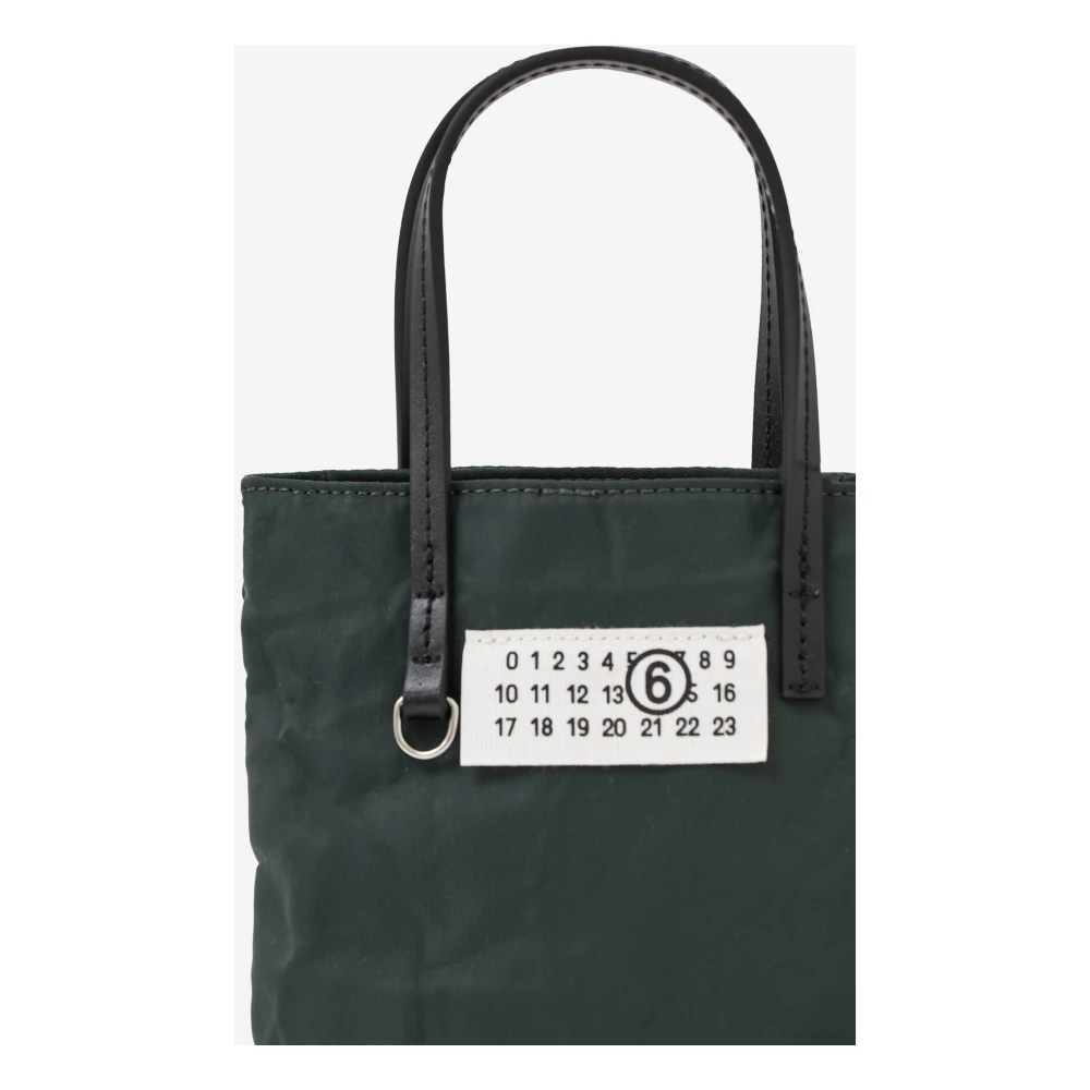 MM6 Maison Margiela Stijlvolle leren tas voor vrouwen Green Dames