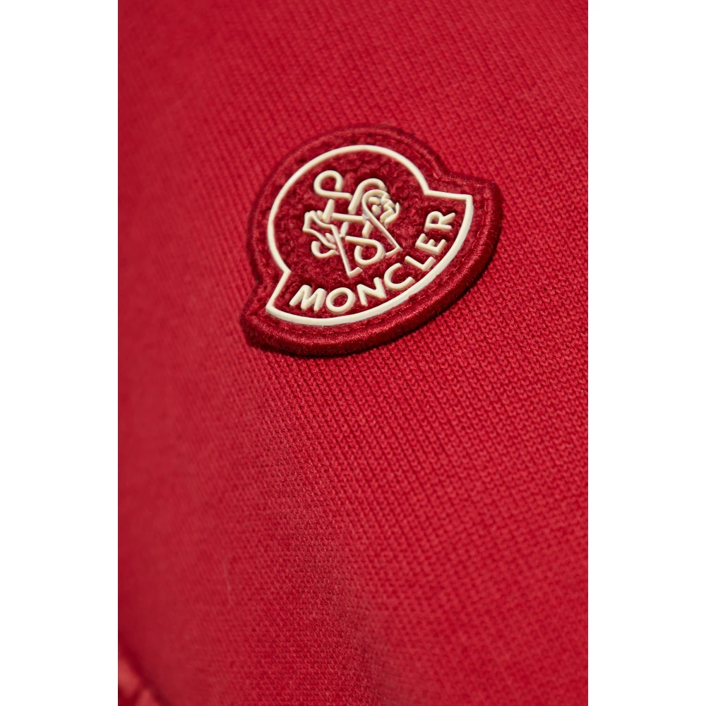 Moncler Vest met donsvoering Red Dames