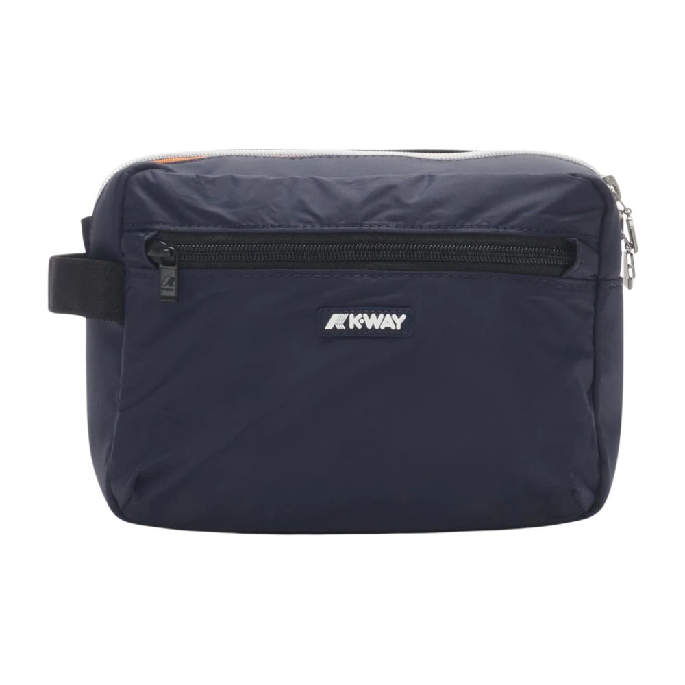 K-Way Unisex Blu Borse, Taglia Unica, New,