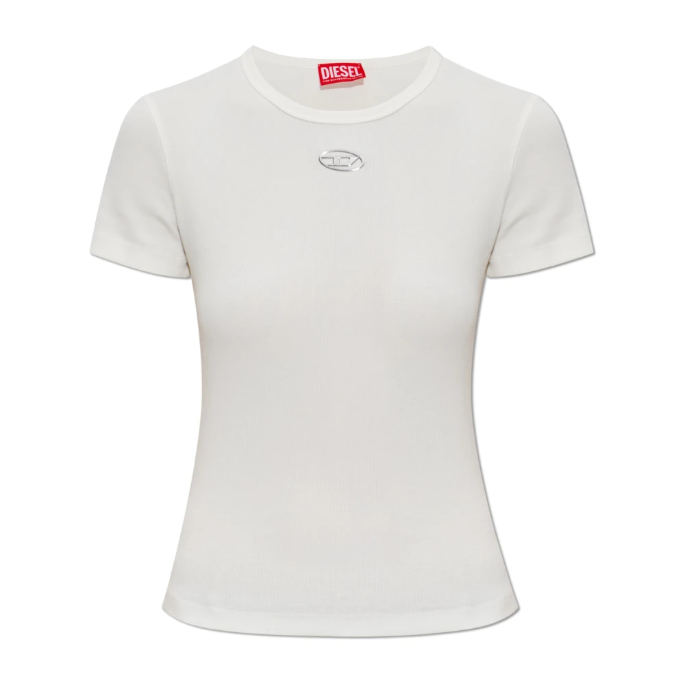 Diesel Mujer Blanco Camisetas, Talla: 2XS