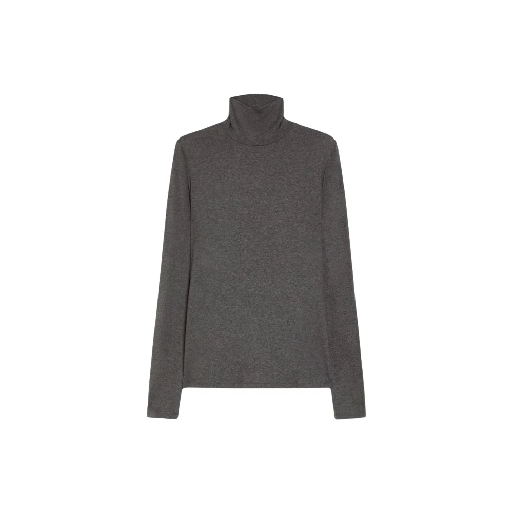 Max Mara Weekend Stretch viscose jersey top Gray Dames