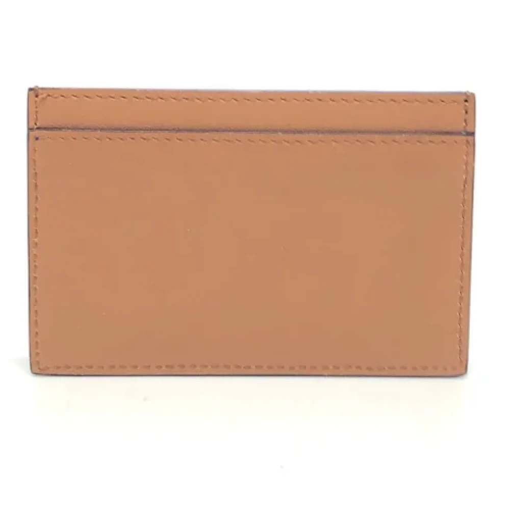 Celine Vintage Pre-owned Leather home-office Blue Dames