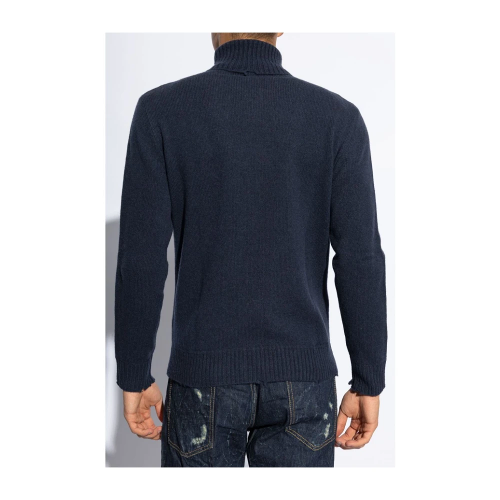 Dsquared2 Stijlvolle Pullover Sweater Blue Heren