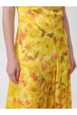 robe-midi-florale-jaune-vibrant