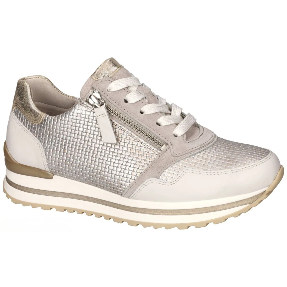 Gabor Comfort Plateauzool Sneakers Dames Schoenen Grijs