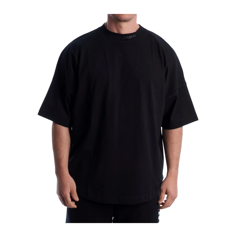 Palm Angels Herren Schwarz Oberteile, K, Mgröße:
