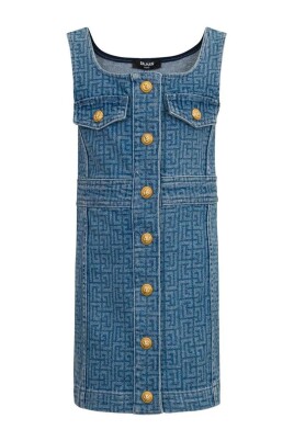 denim-monogram-square-neck-sleeveless-dress