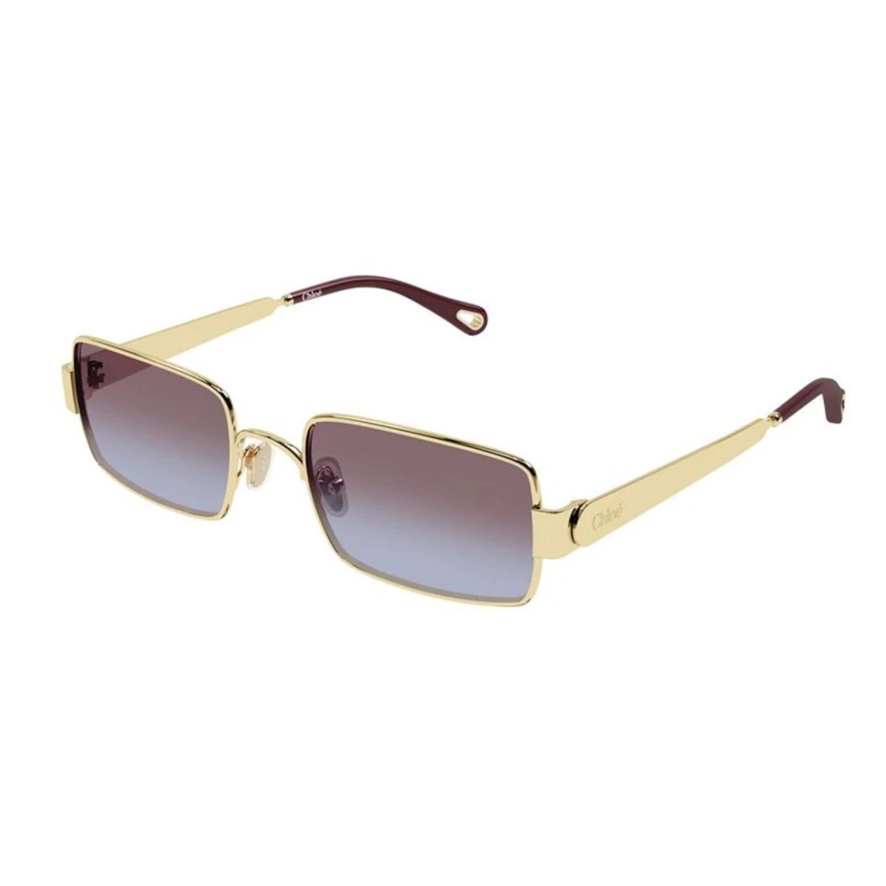 Chloé Women's Yellow Sunglasses, 53 Mm, Rectangular Sunglasses