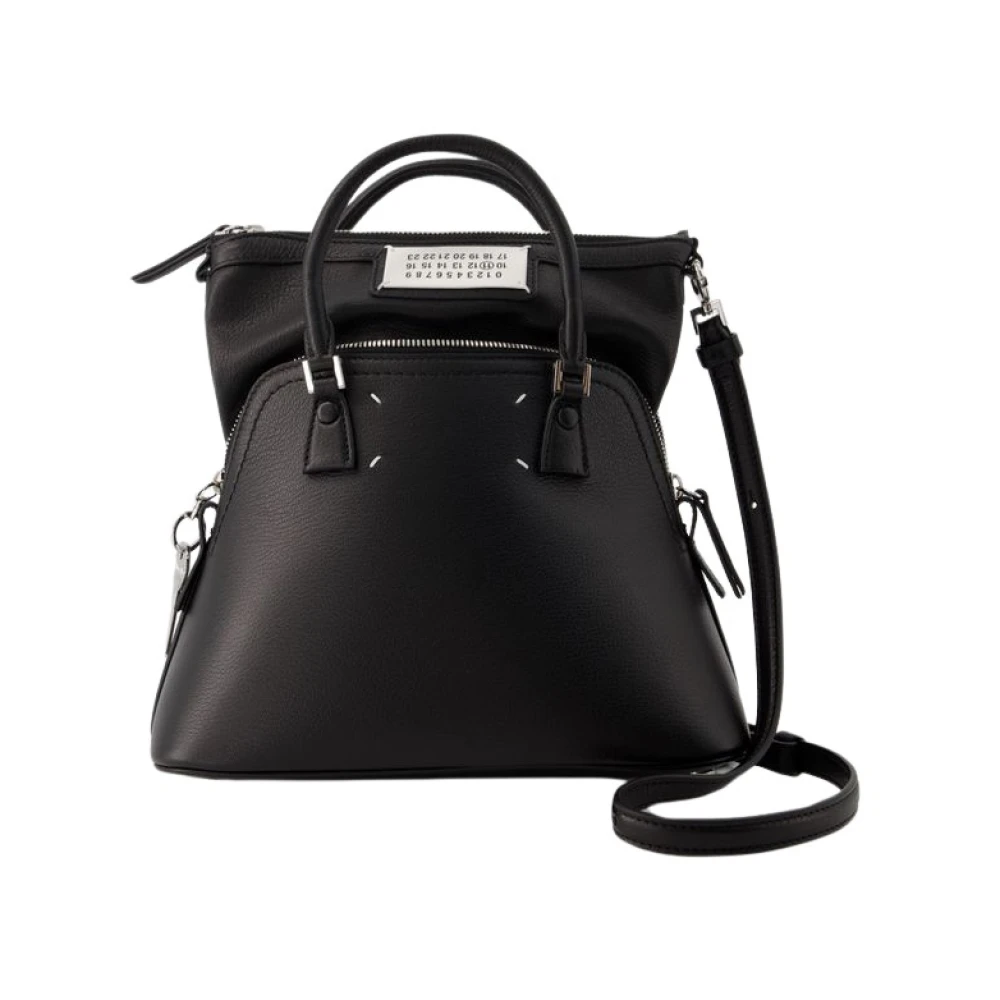 Maison Margiela Klassisk Mini Crossbody - Läder - Svart Black, Dam