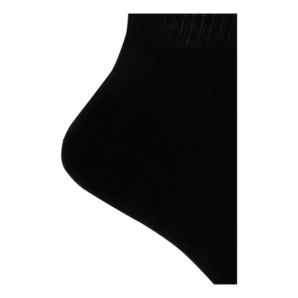 Versace Jeans Couture Katoenen sokken met logo Black Heren