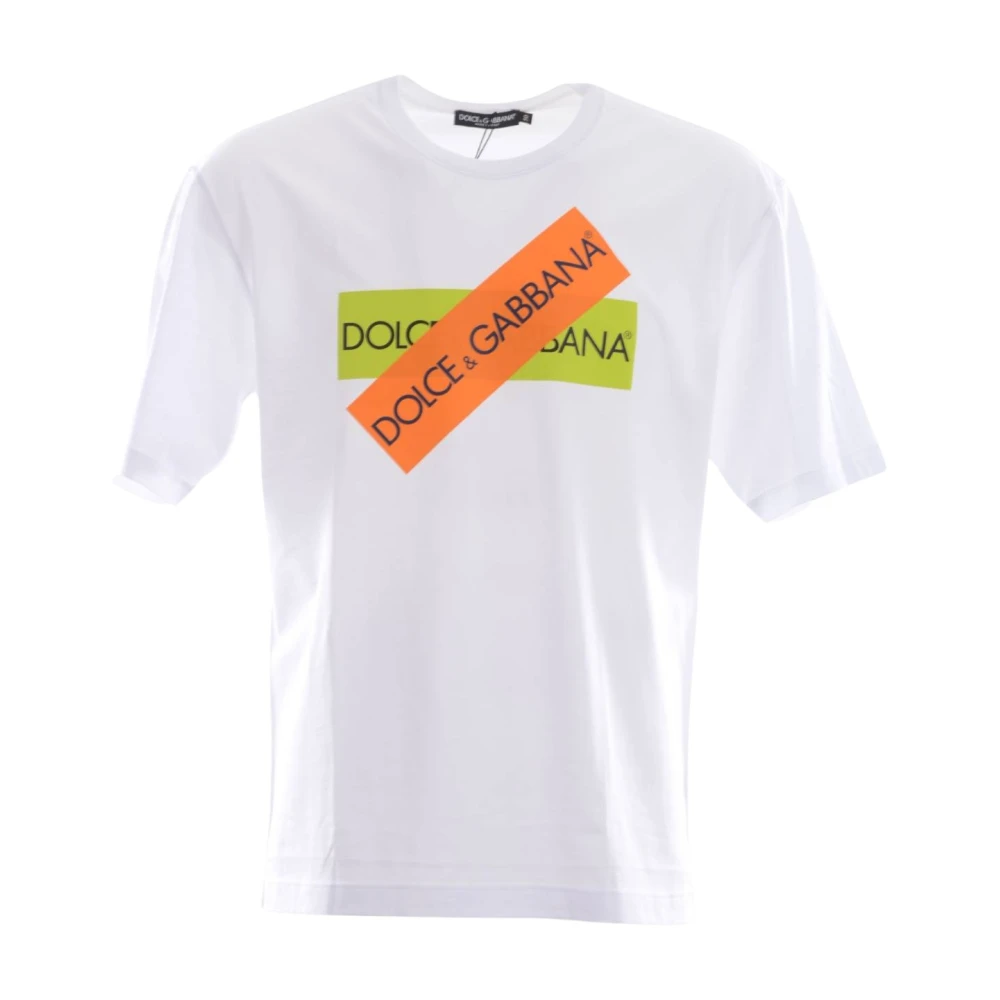 Dolce & Gabbana Heren korte mouw mode T-shirt White Heren