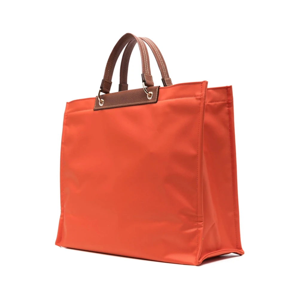 Longchamp Wortel Oranje Tote Tas Parijs Orange Dames