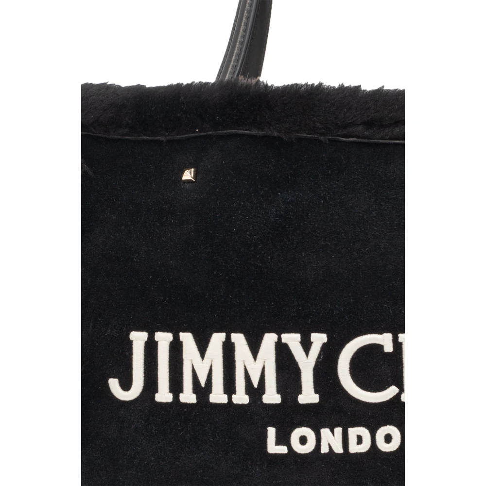 Jimmy Choo Avenue shopper tas Black Dames