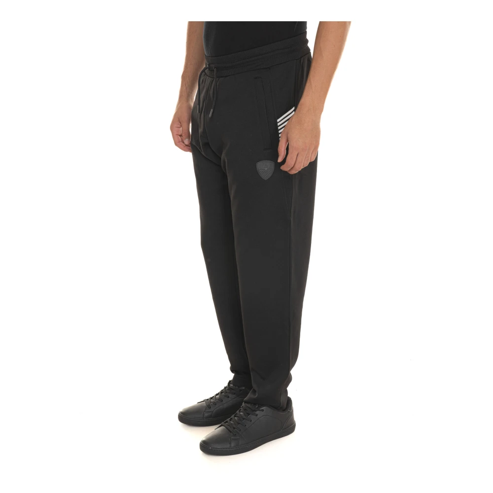 Emporio Armani EA7 Slim Fit Casual Broek Black Heren
