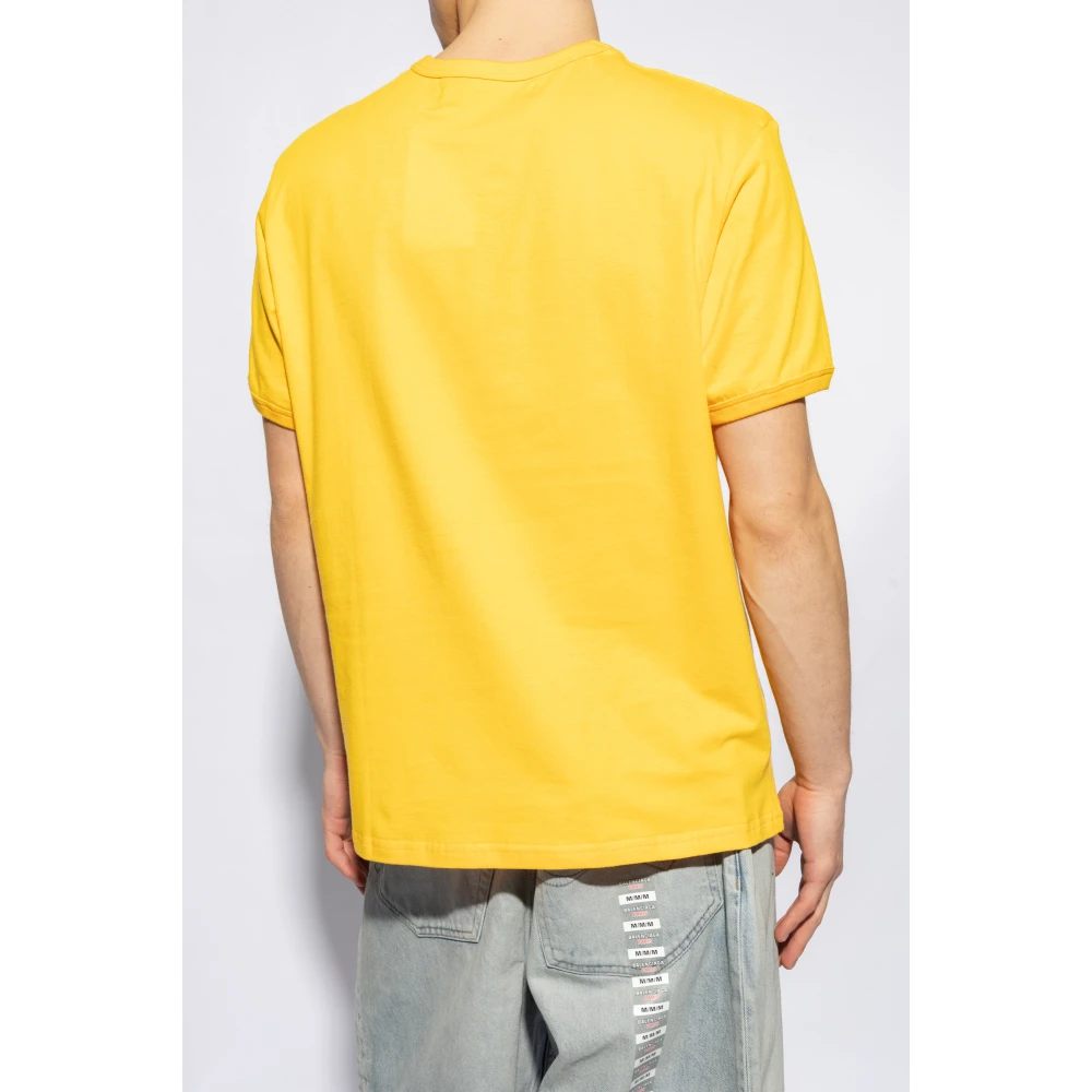 Misbhv Bedrukt T-shirt Yellow Heren