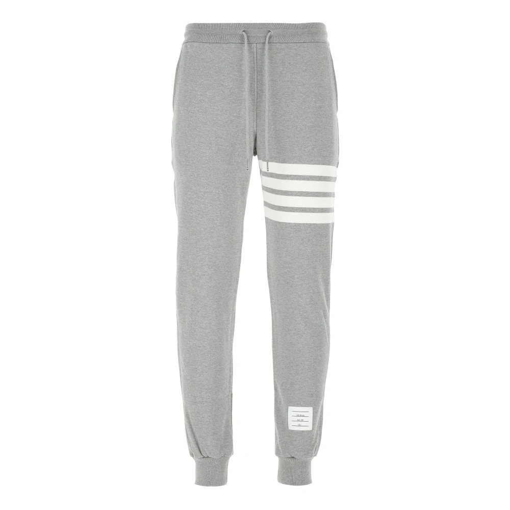 Thom Browne Grijze Katoenen Joggers Gray Heren