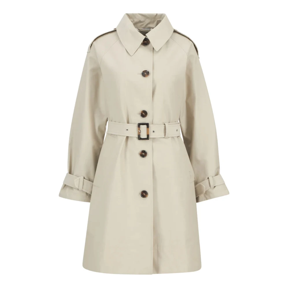 Barbour Women's Beige Maia Showerproof Trench Coat