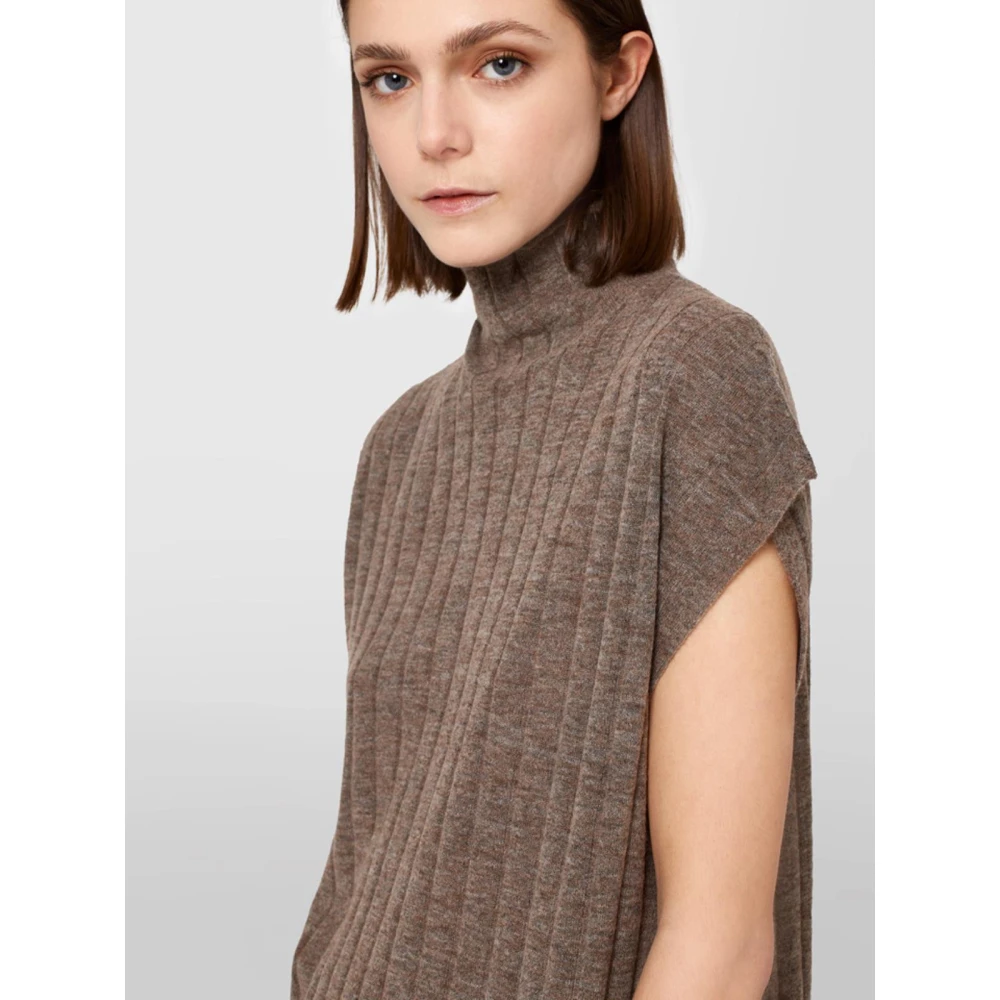Alpha Studio Lange Vest Gray Dames
