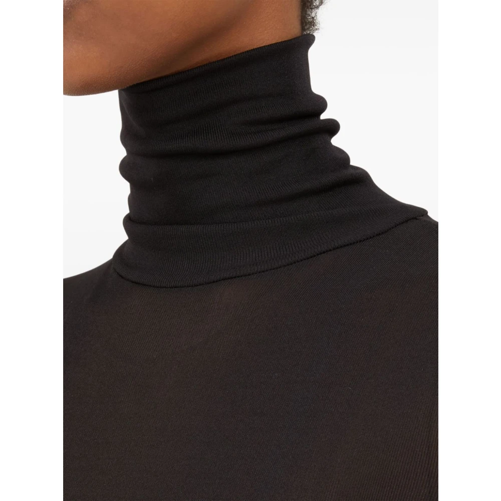 Maison Margiela Zwart Topwear Aw24 Black Dames
