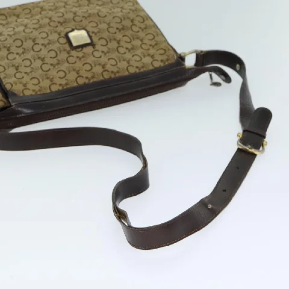 Celine Vintage Pre-owned Canvas celine-bags Beige Dames