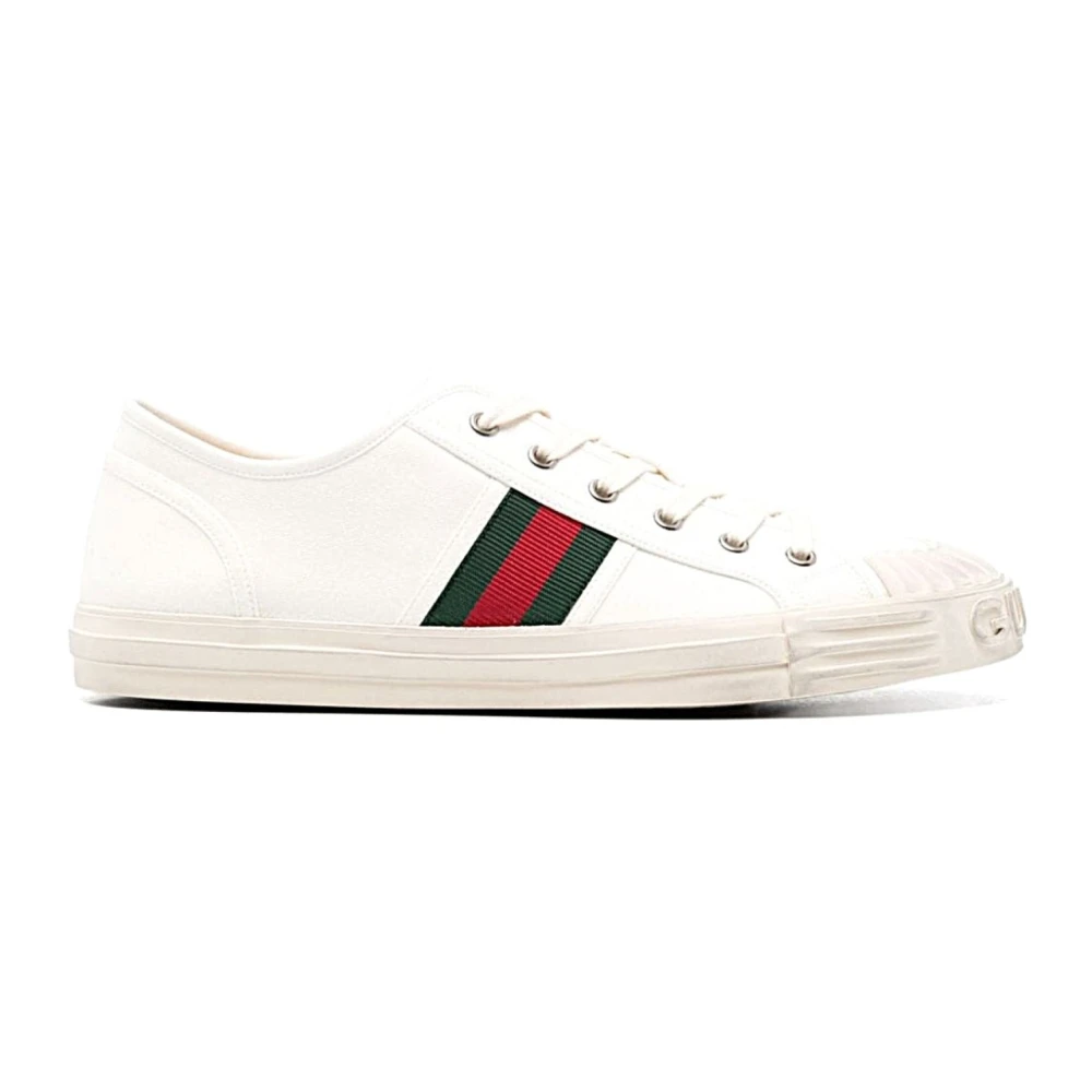 Gucci Herren Weiß Schuhe, 41 Eugröße: