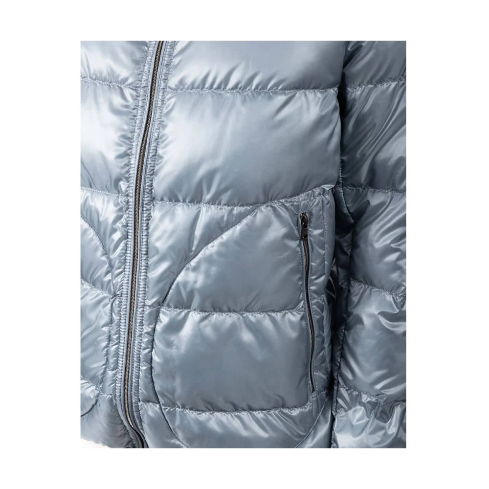 Herno Ultralichte Nylon Jas Blue Dames