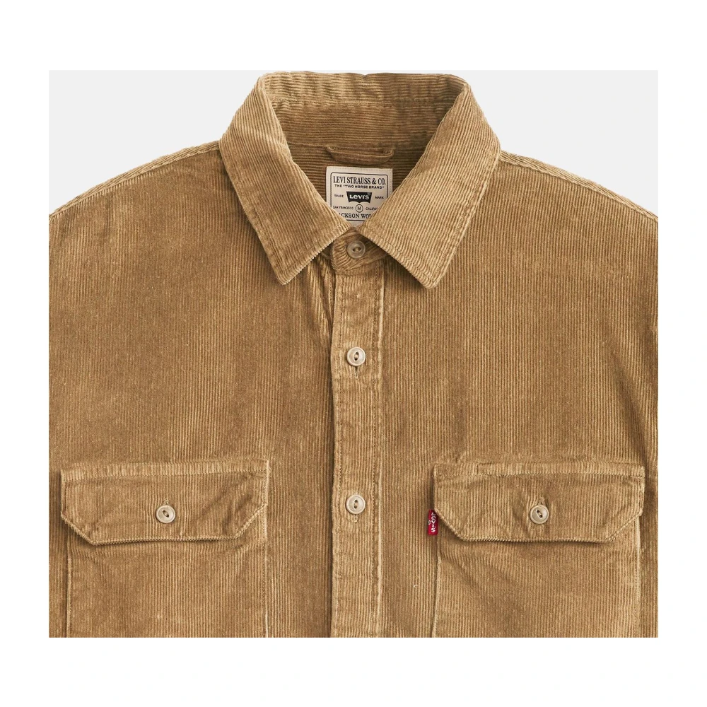 Levi's Overhemd Brown Heren
