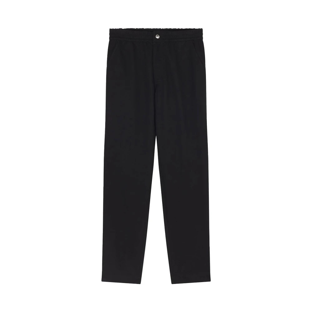 Maison Kitsuné Casual broek in trendy stijl Black Heren