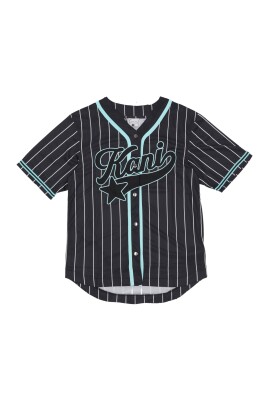 herre-pinstripet-baseball-skjorte-med-logo