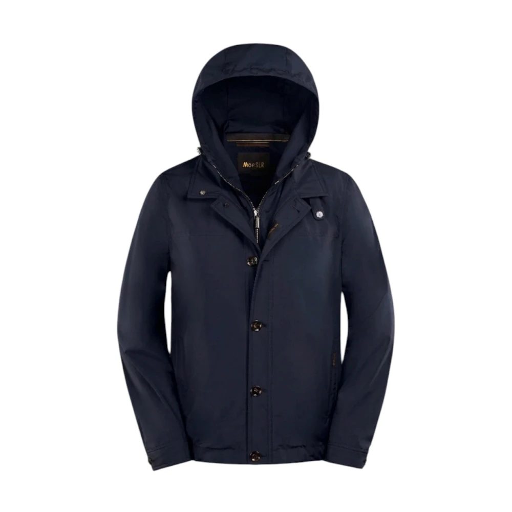 Moorer Uomo Blu Giacche, Xl, New,