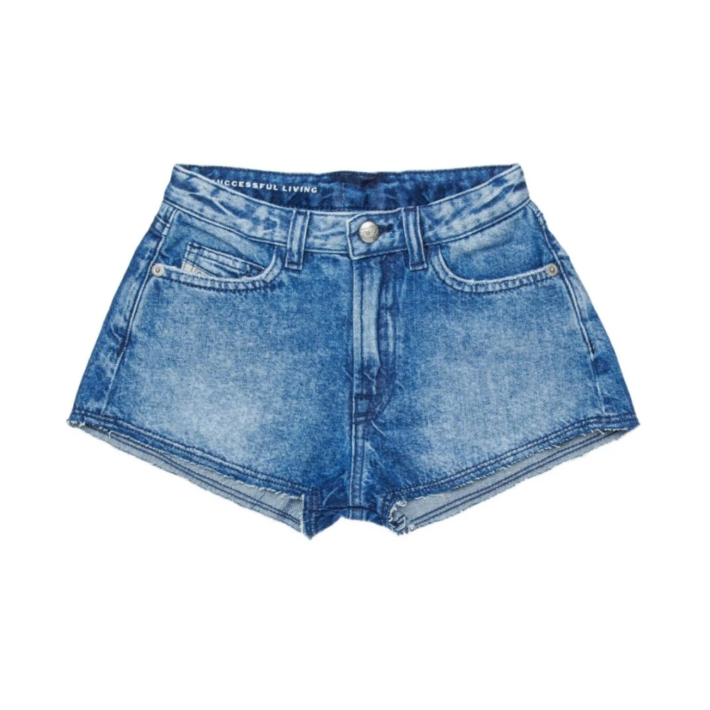 Diesel Unisex Kids Blue Shorts, 16 Y, Short Trousers