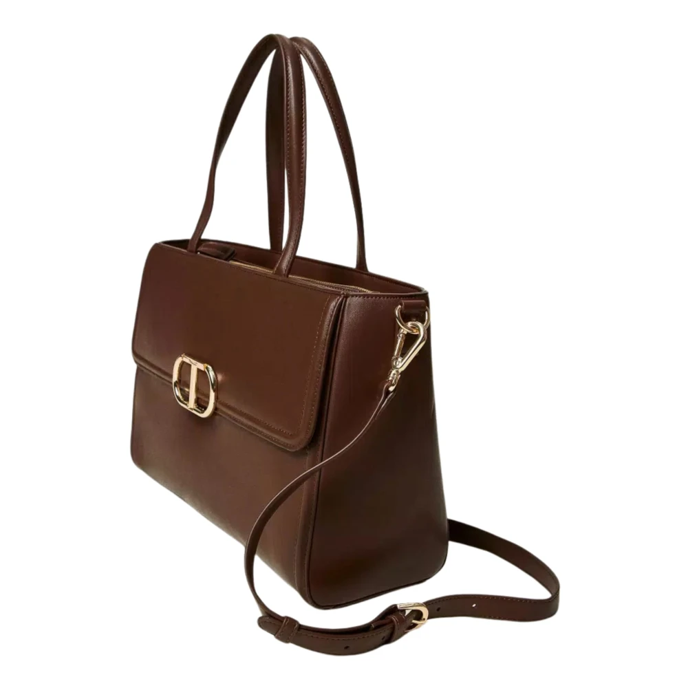 Twinset Bruine Tassen voor Stijlvolle Look Brown Dames