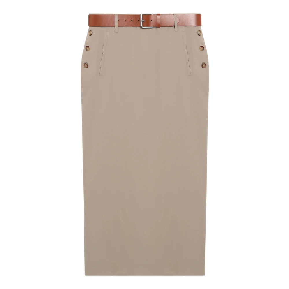 Moschino Korte potloodrok Beige Dames