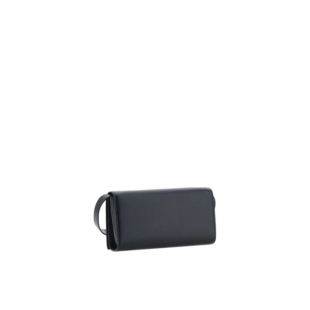 Jil Sander Geometrische Schoudertas met Verstelbare Band Black Dames