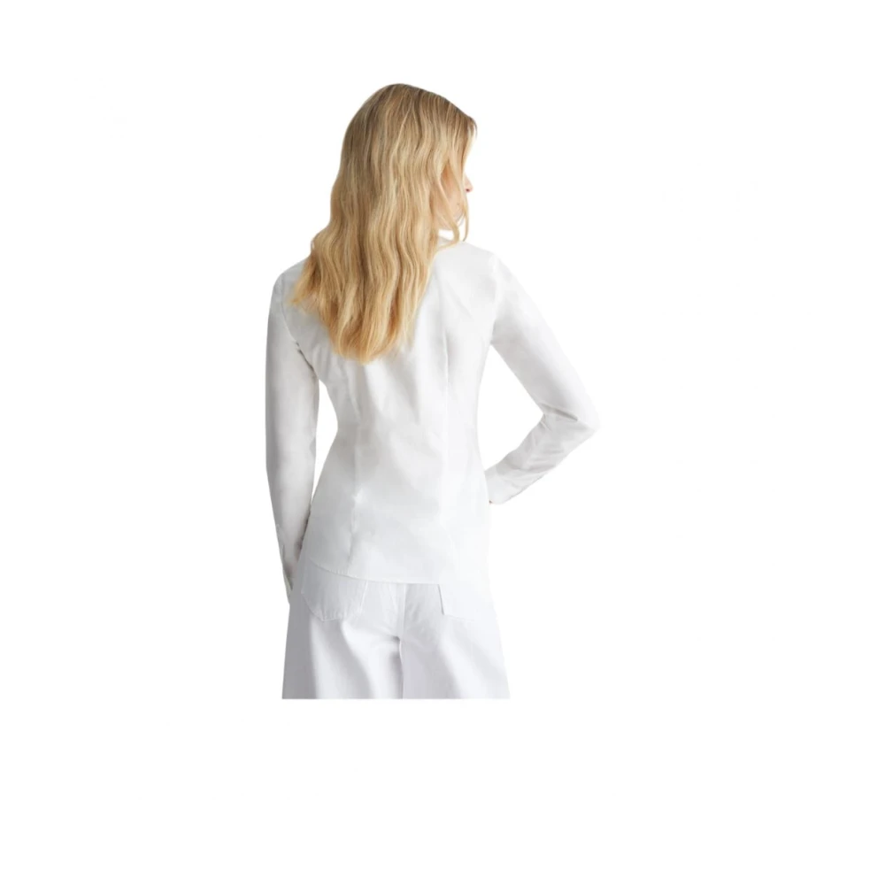 Pennyblack Katoenen Overhemden Black Label White Dames