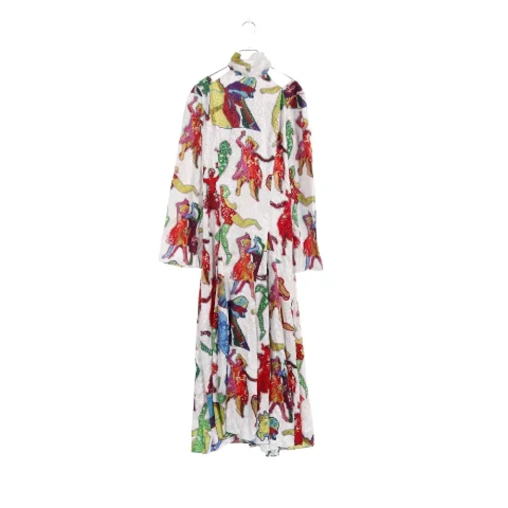 Stella McCartney Pre-owned Silk dresses Multicolor Dames
