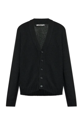 Curved Logo Cardigan