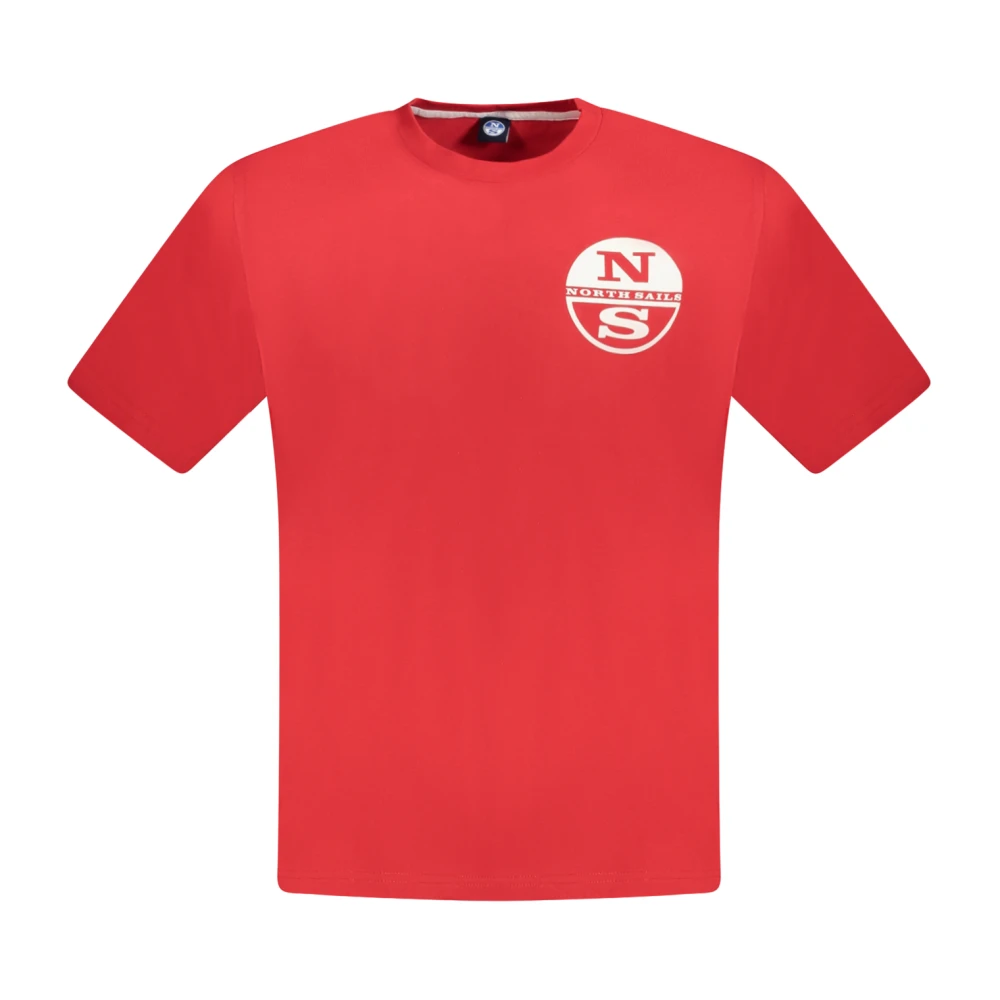North Sails Röd Short Sleeve T-Shirt