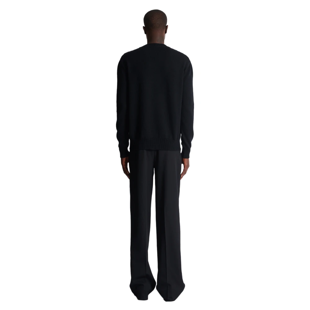 Balmain Wol Ki jumper Black Heren