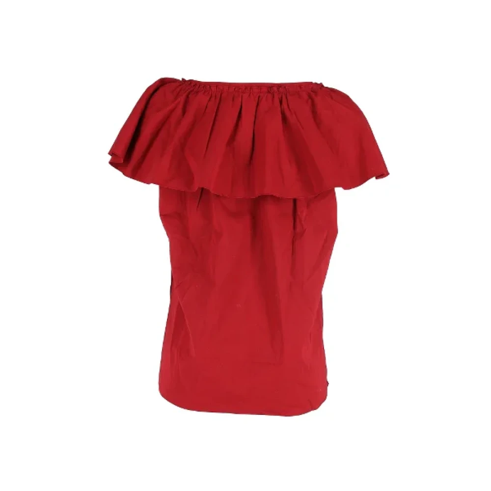 Marc Jacobs Pre-owned Cotton tops Red Dames