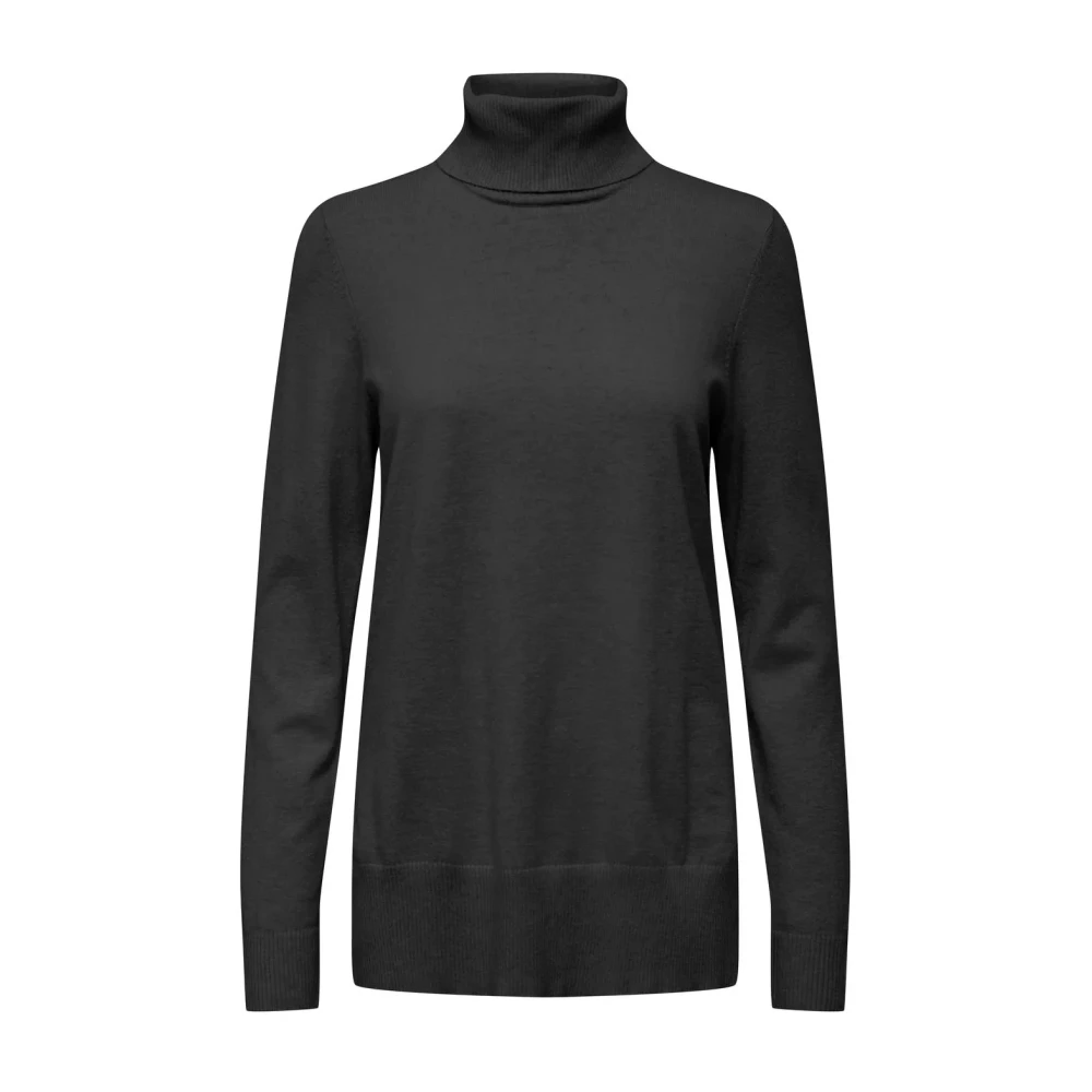Only Hoge hals trui vrouwen Black Dames