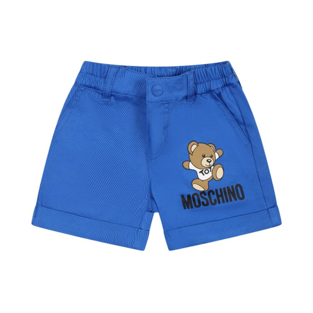 Moschino Blå Sommar Shorts Blue, Pojke