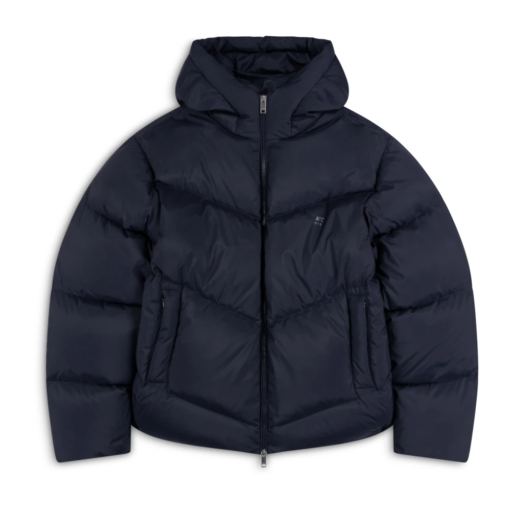 Axel Arigato Men's Blue Winter Jackets, Xl, Peak Puffer Jacket