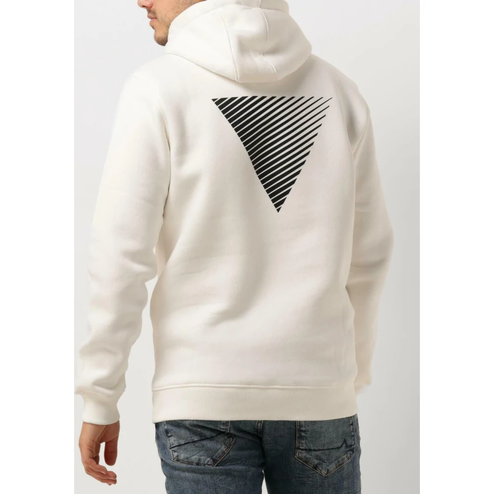 Pure Path Heren Logo Hoodie White Heren