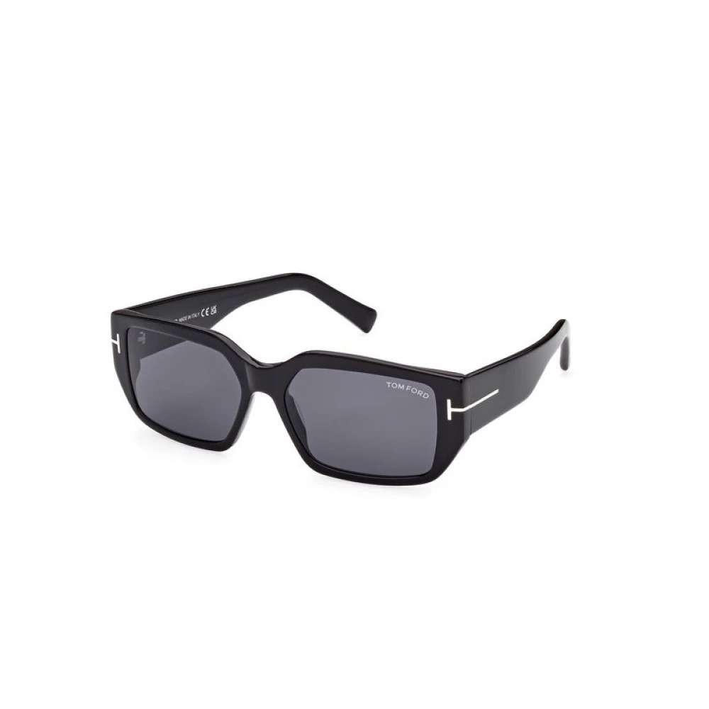 Tom Ford Trendy vierkante zonnebril Ft0989-01A Black Heren